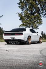 Dodge Challenger SRT Hellcat on Vossen Wheels (LC-101) 2018 года